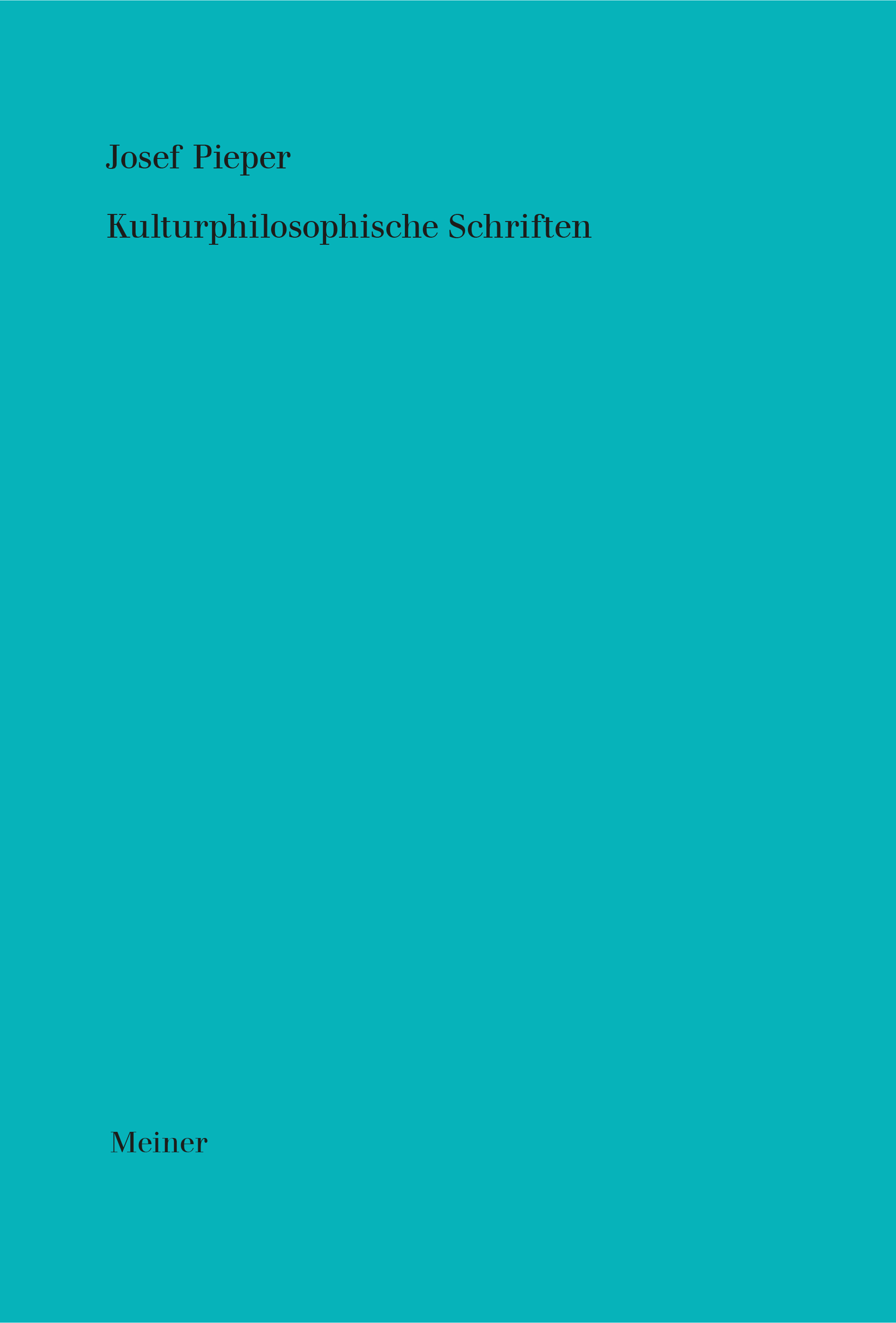 Religionsphilosophische Schriften
