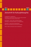 Zeitschrift für Kulturphilosophie 2011/1: Naturalisierung