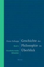 Geschichte der Philosophie im Überblick. Band 2: Christliche Antike und Mittelalter