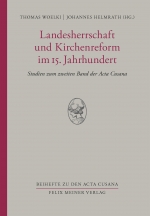 Landesherrschaft und Kirchenreform im 15. Jahrhundert
