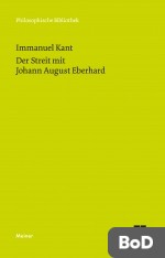 Der Streit mit Johann August Eberhard