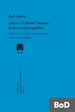 Johann Gottfried Herders Kulturentstehungslehre