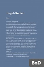 Hegel-Studien Band 5 (1969)
