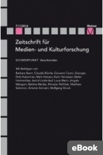ZMK Zeitschrift für Medien- und Kulturforschung 7/1/2016: Verschwinden