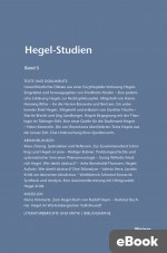 Hegel-Studien Band 5 