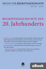 Archiv für Begriffsgeschichte. Band 63,1