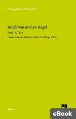 Briefe von und an Hegel. Band 4, Teil 1