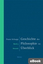 Geschichte der Philosophie im Überblick. Band 3. Neuzeit