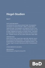 Hegel-Studien Band 7 (1972)