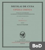 Opera omnia. Volumen IV. Opuscula I