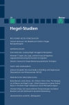 Hegel-Studien Band 50