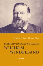 Forschungsgrundlagen Wilhelm Windelband