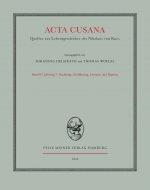Acta Cusana, Band II, Lieferung 7