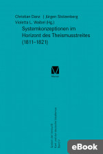 Systemkonzeptionen im Horizont des Theismusstreites (1811-1821)