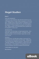 Hegel-Studien Band 2