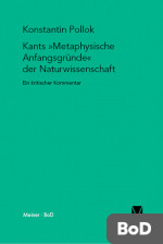 Kants »Metaphysische Anfangsgründe der Naturwissenschaft« 