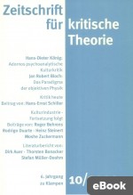Zeitschrift für kritische Theorie, Heft 10