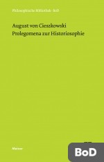 Prolegomena zur Historiosophie
