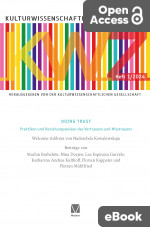 Kulturwissenschaftliche Zeitschrift 1/2024
