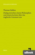 Dialog zwischen einem Philosophen und einem Juristen über das englische Common Law